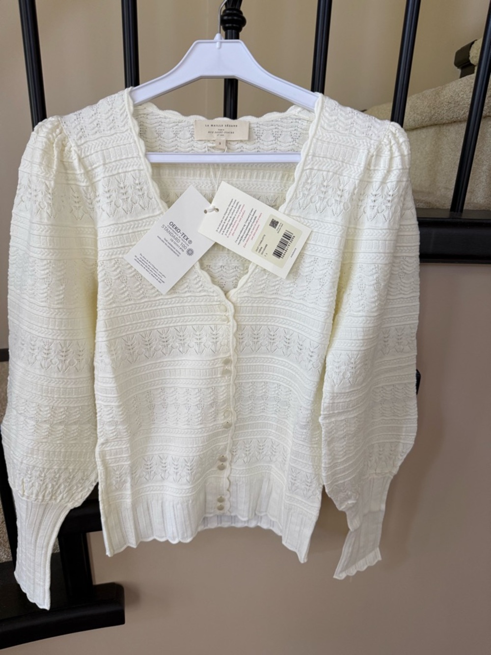 Sezane CHARLOTTE CARDIGAN - Picture 3 of 6